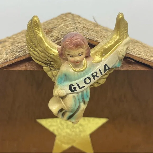 Nativity Scene Set with Stable - Multicolor - Picture 8 of 9